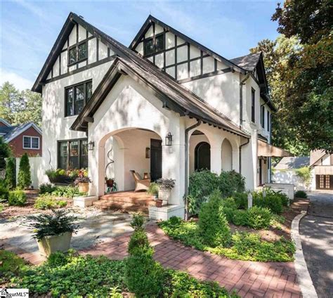 tudor style front porch|tudor style exterior exterior.